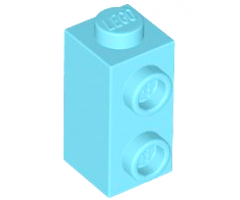 Brick, Modified 1 x 1 x 1 2/3 with Studs on 1 Side