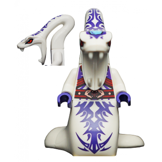 Pythor Chumsworth - White with Purple