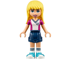 Friends Stephanie, Dark Blue Shorts, Soccer Jersey