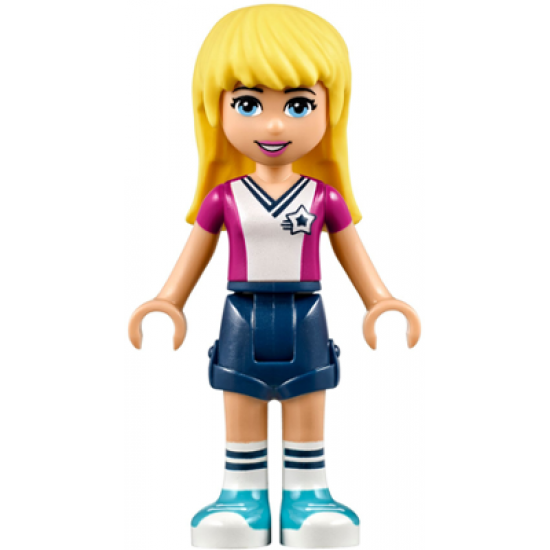 Friends Stephanie, Dark Blue Shorts, Soccer Jersey