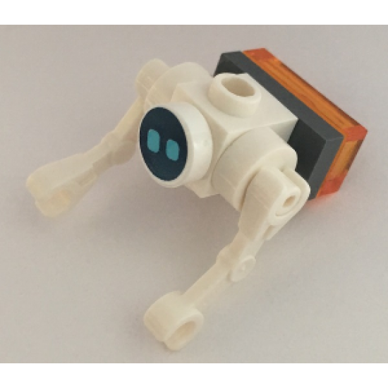 City Space Robot, Drone, Medium Azure Eyes