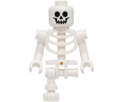 Skeleton - Standard Skull, Bent Arms Vertical Grip, Single Leg