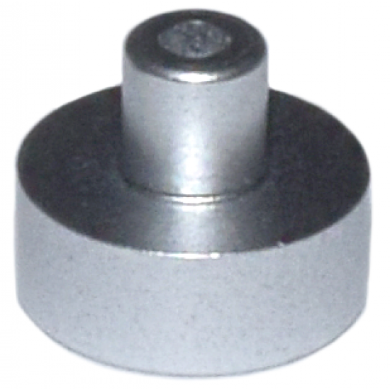 Tile, Round 1 x 1 with Bar and Pin Holder