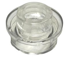 Plate, Round 1 x 1 with Open Stud