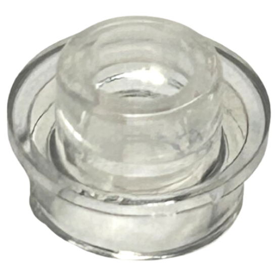 Plate, Round 1 x 1 with Open Stud