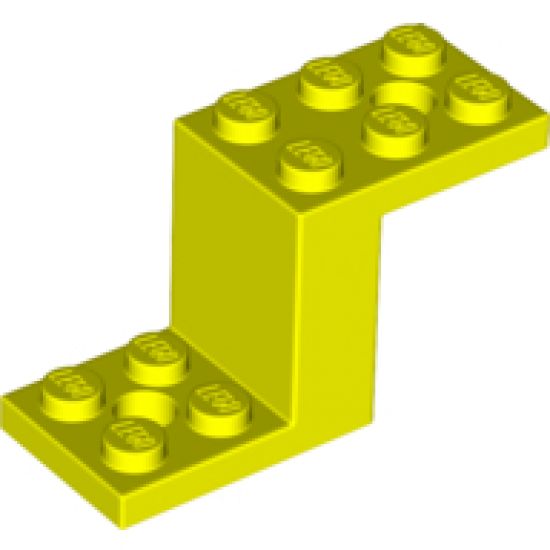 Bracket 5 x 2 x 2 1/3 with 2 Holes and Bottom Stud Holder