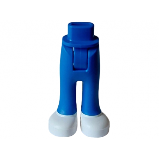 Mini Doll Hips and Trousers with Back Pockets with Molded White Shoes Pattern - Thick Hinge