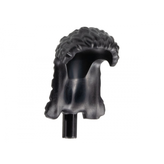 Minifigure, Hair Na'vi, Wide with Braids and Bar at End