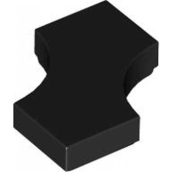 Tile, Modified 2 x 2 with 2 1 x 1 Curved Cutouts (Double Arrow)