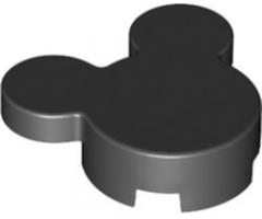 Brick, Round 2 x 2 x 2/3 No Studs with 2 Tile, Round 1 x 1 (Mickey Mouse Head)
