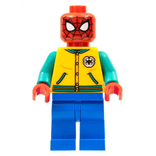 Spider-Man - Bright Light Orange Letter Jacket