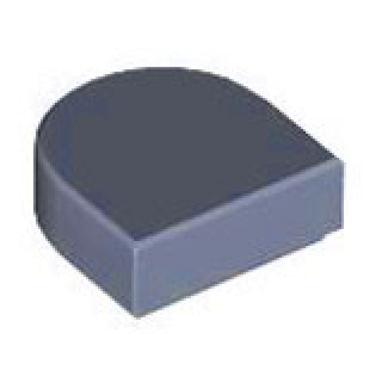 Tile, Round 1 x 1 Half Circle Extended (Stadium)