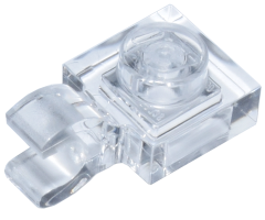Plate, Modified 1 x 1 with Open O Clip (Horizontal Grip)