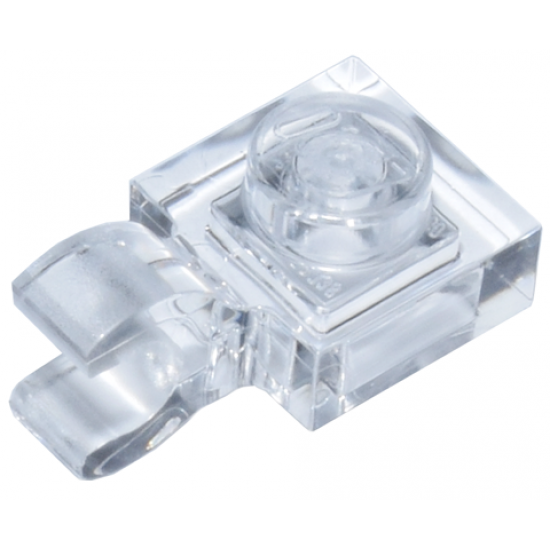 Plate, Modified 1 x 1 with Open O Clip (Horizontal Grip)
