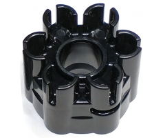 Projectile Launcher Part, Rapid Shooter Six Barrel - Rounded Barrels