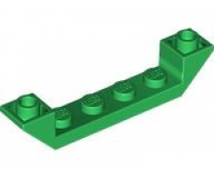 Slope, Inverted 45 6 x 1 Double with 1 x 4 Cutout