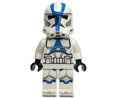 Clone Trooper, 501st Legion (Phase 2) - White Arms, Nougat Head, Helmet with Holes
