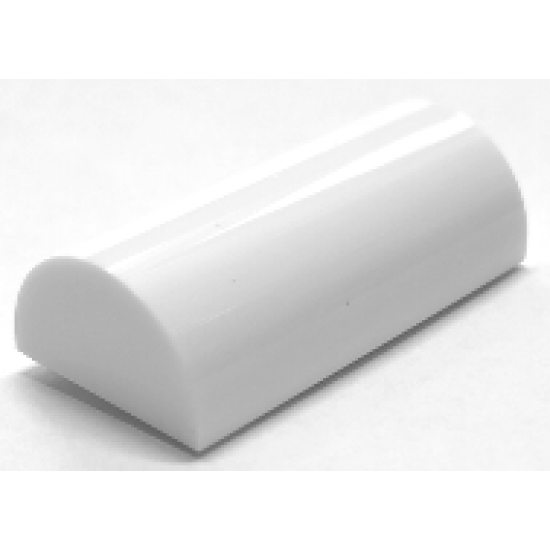 Slope, Curved 2 x 4 Double with Groove