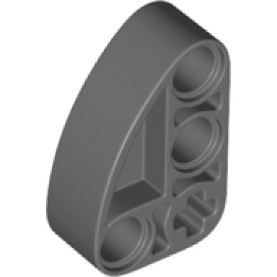 Technic, Liftarm Modified L-Shape Quarter Ellipse Thick 2 x 3