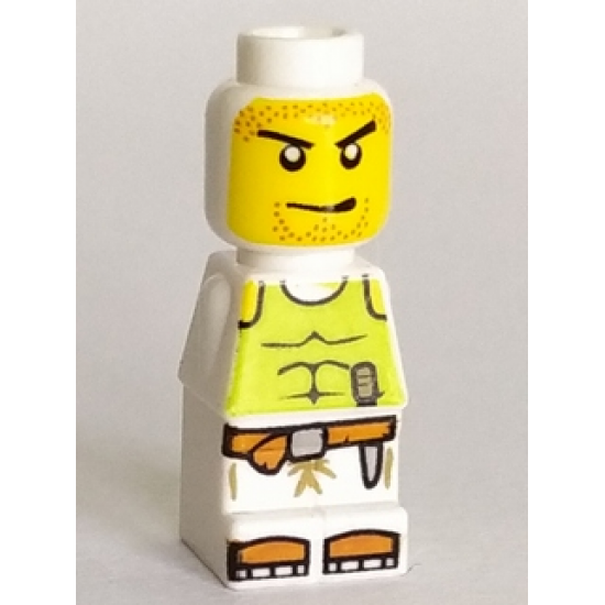 Microfigure Magma Monster White
