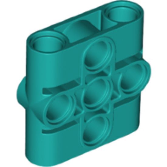 Technic, Connector Pin Block, Liftarm 1 x 3 x 3