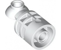 Technic Rotation Joint Cylinder with Pin Hole and Rotation Joint Ball Half