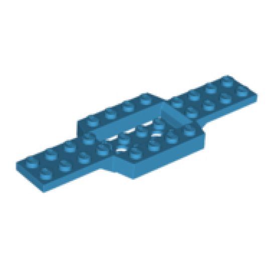 Vehicle, Base 4 x 12 x 3/4 with 4 x 2 Recessed Center with Smooth Underside