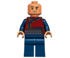 Wong - Dark Red Robe, Dark Blue Legs
