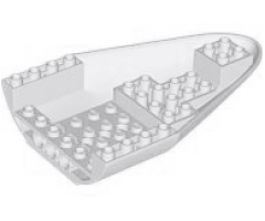 Aircraft Fuselage Forward Bottom Curved 8 x 12 with 4 Holes