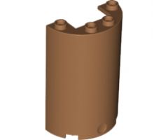 Cylinder Half 2 x 4 x 5 with 1 x 2 Cutout