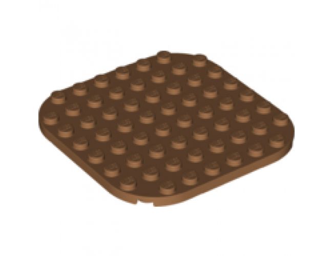 Plate, Round 8 x 8 with Rounded Corners