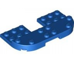 Plate, Round 4 x 8 x 2/3, Raised 2 x 8 and 2 x 2 Cutout