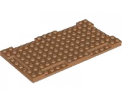 Brick, Modified 8 x 16 x 2/3 with 1 x 4 Indentations
