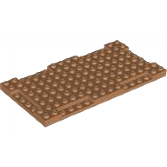 Brick, Modified 8 x 16 x 2/3 with 1 x 4 Indentations