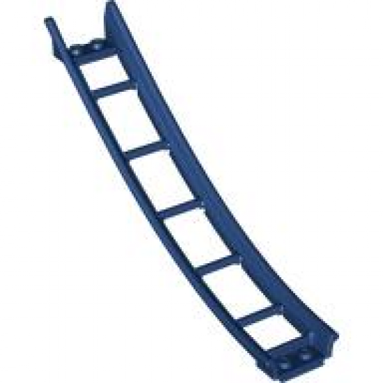 Train, Track Roller Coaster Ramp Large Lower Part, 6 Bricks Elevation