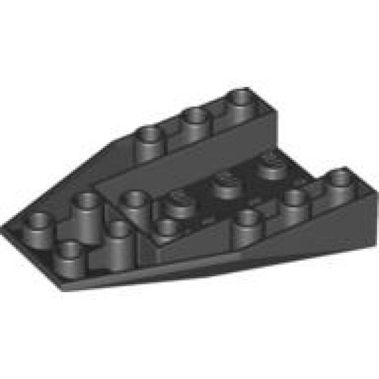Wedge 6 x 4 Triple Inverted with Connections between 2 Studs