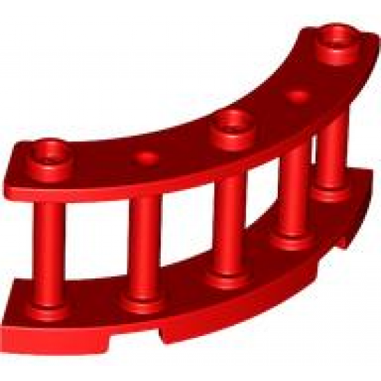 Fence 4 x 4 x 2 Quarter Round Spindled with 3 Studs