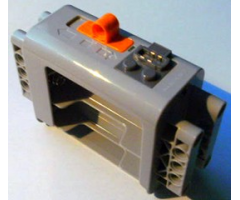 Electric 9V Battery Box 4 x 11 x 7 PF with Orange Switch
