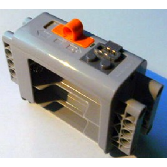 Electric 9V Battery Box 4 x 11 x 7 PF with Orange Switch