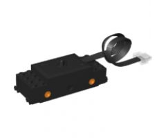 Electric, Train Motor 9V RC Train with Integrated Powered Up Attachment, Orange Wheel Holders