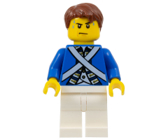 Bluecoat Soldier 5 - Sweat Drops, Reddish Brown Hair