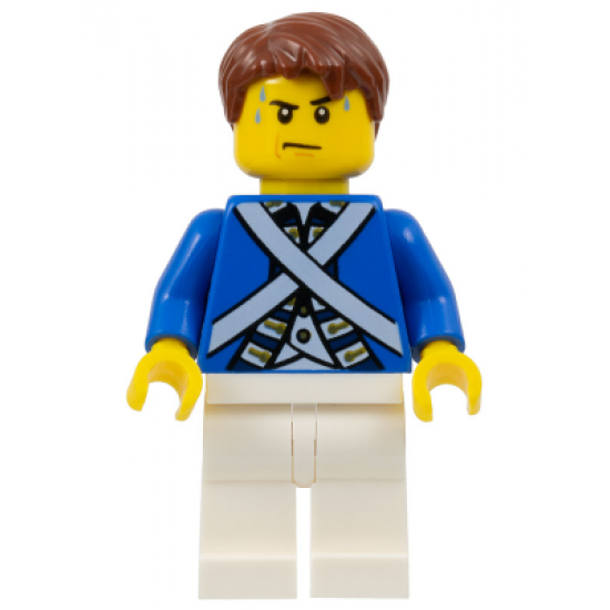 Bluecoat Soldier 5 - Sweat Drops, Reddish Brown Hair