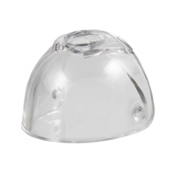 Minifigure, Headgear Accessory Visor Large with Trapezoid Area on Top