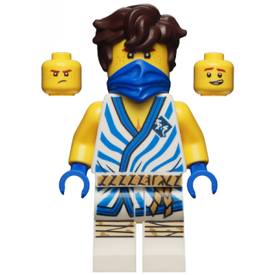 Jay - Legacy, White Tunic with Blue Trim and Stripes