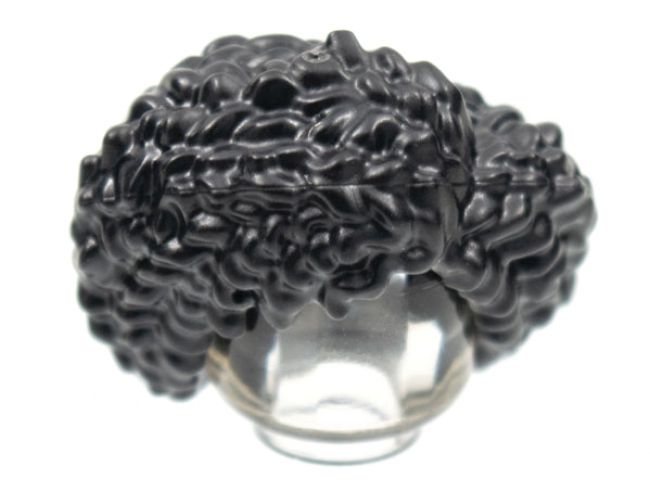 Minifigure, Hair Female Coiled, Parted Wash and Go