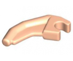 Barb / Claw / Horn / Tooth with Clip, Angled