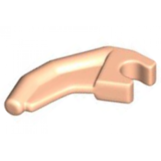 Barb / Claw / Horn / Tooth with Clip, Angled