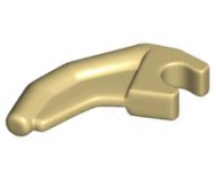 Barb / Claw / Horn / Tooth with Clip, Angled