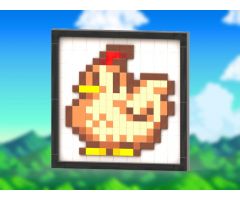 Chicken Mosaic (From Stardew Valley)