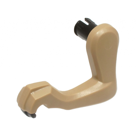 Animal, Body Part Dinosaur Leg Small (Front) Raptor Left with Black Pin and Black Claws Pattern
